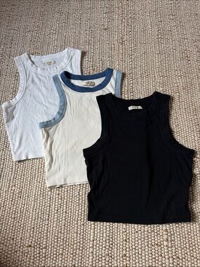 Madewell Set of Cropped Tanks